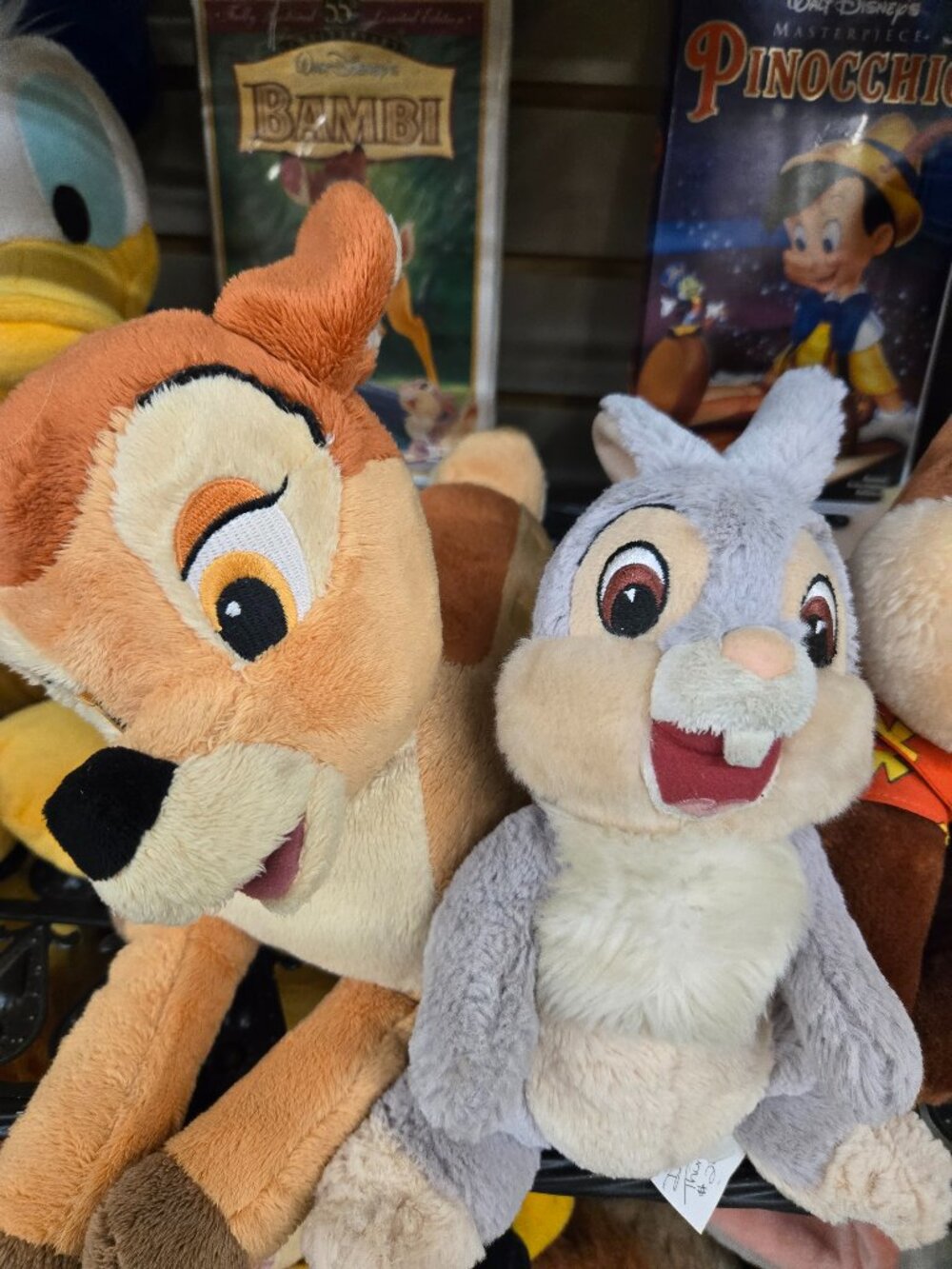 Disney Bambi Thumper pair of plush